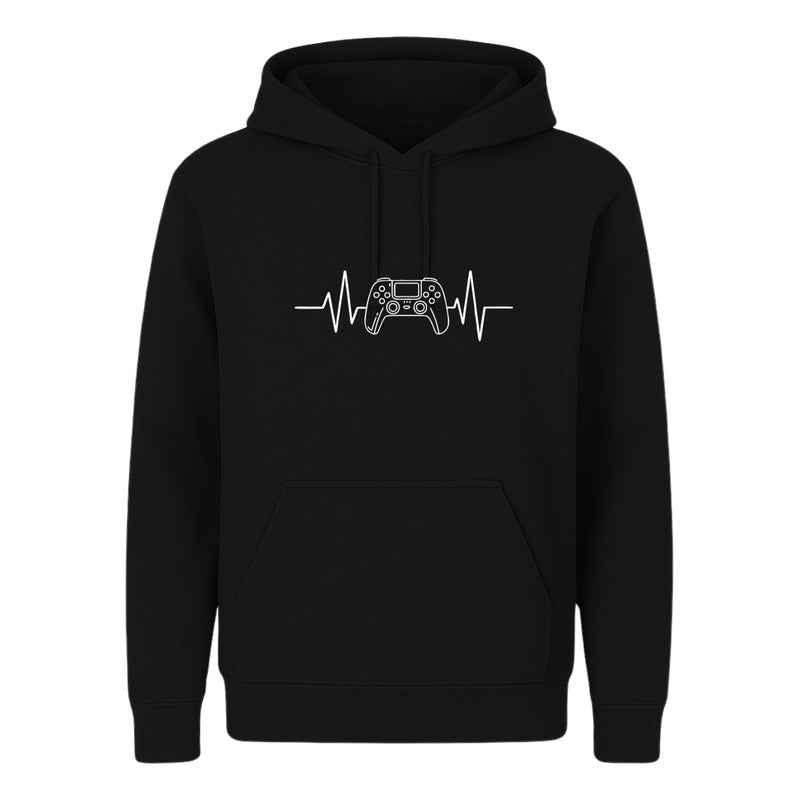 Sudadera Videojuegos Unisex Control Gaming Corazón Gamer