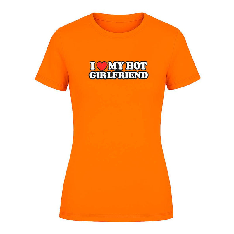 Playera "I Love My Hot Girlfriend" - Dama