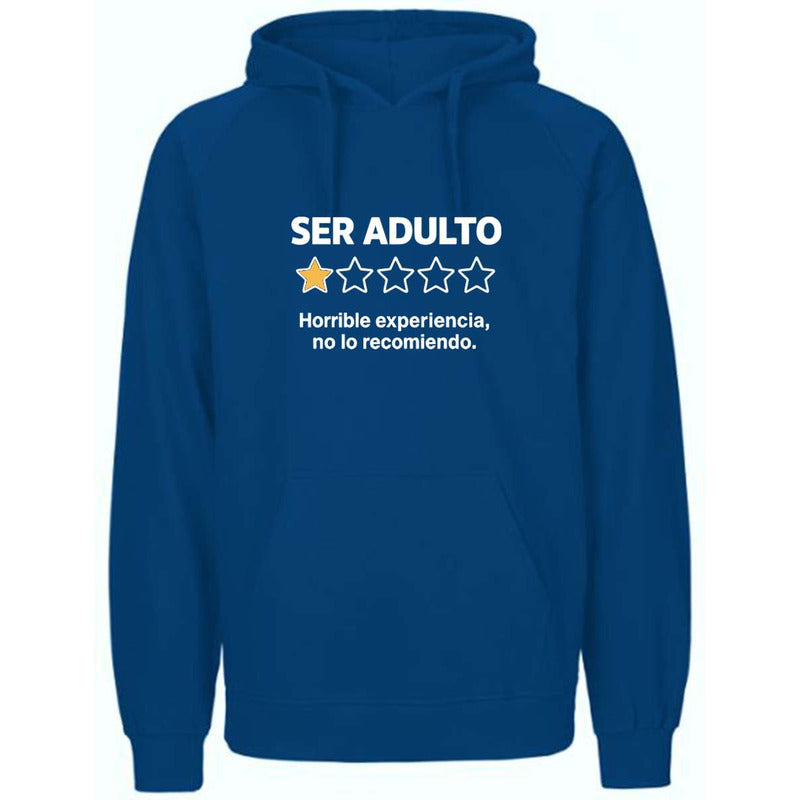 Sudadera Ser Adulto 1 Estrella Graciosa Divertida Unisex