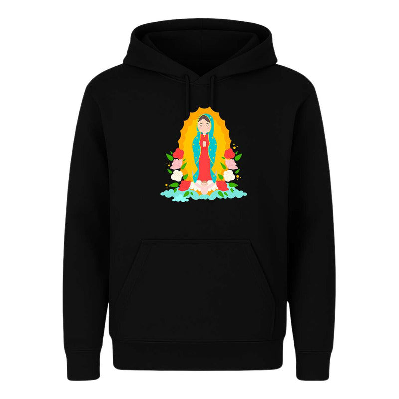 Sudadera Virgen De Guadalupe Mexicana Católica Infantil