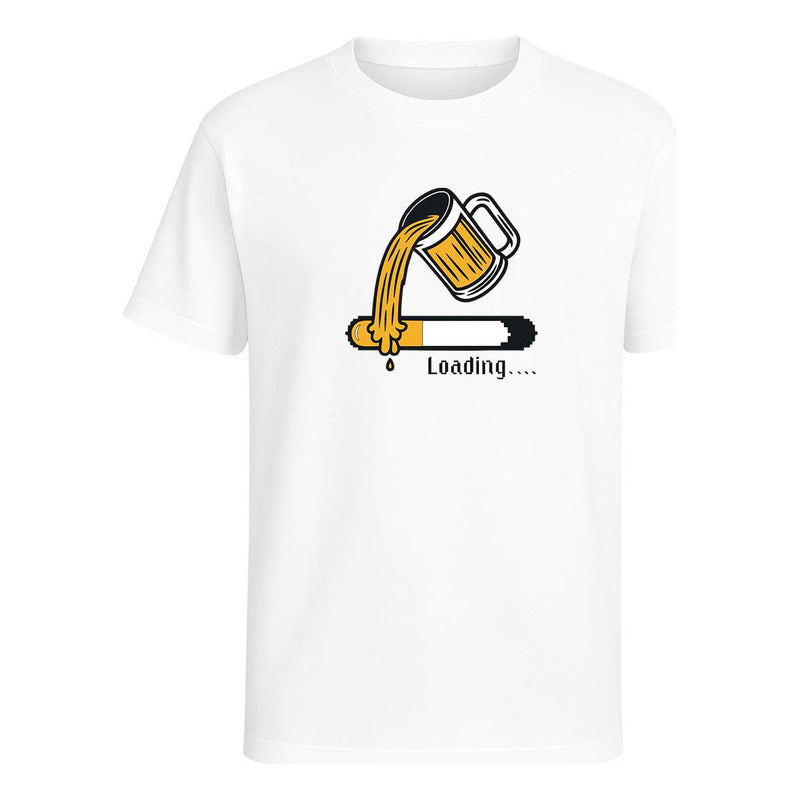 Playera "Cargando Cerveza" - Hombre