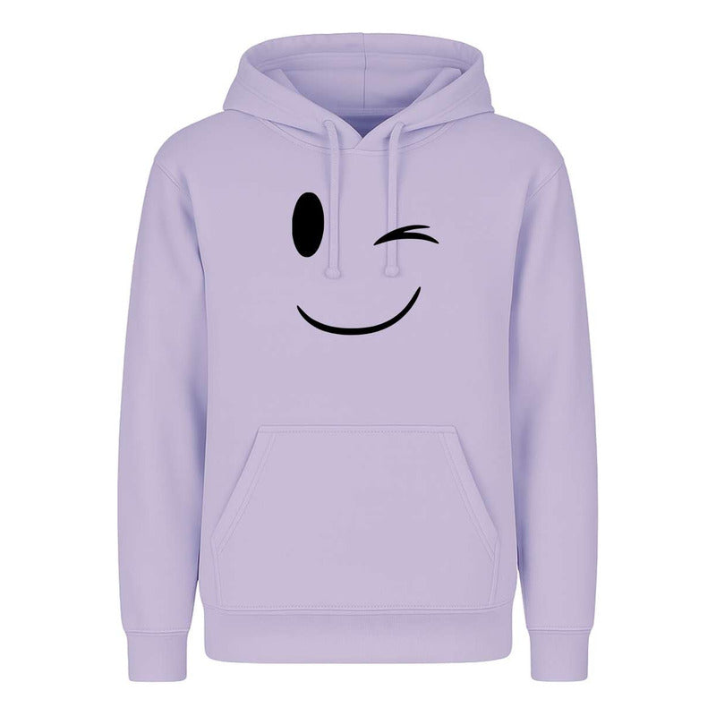 Sudadera Emoji Guiñando Ojo Divertida Fiesta Regalo Unisex