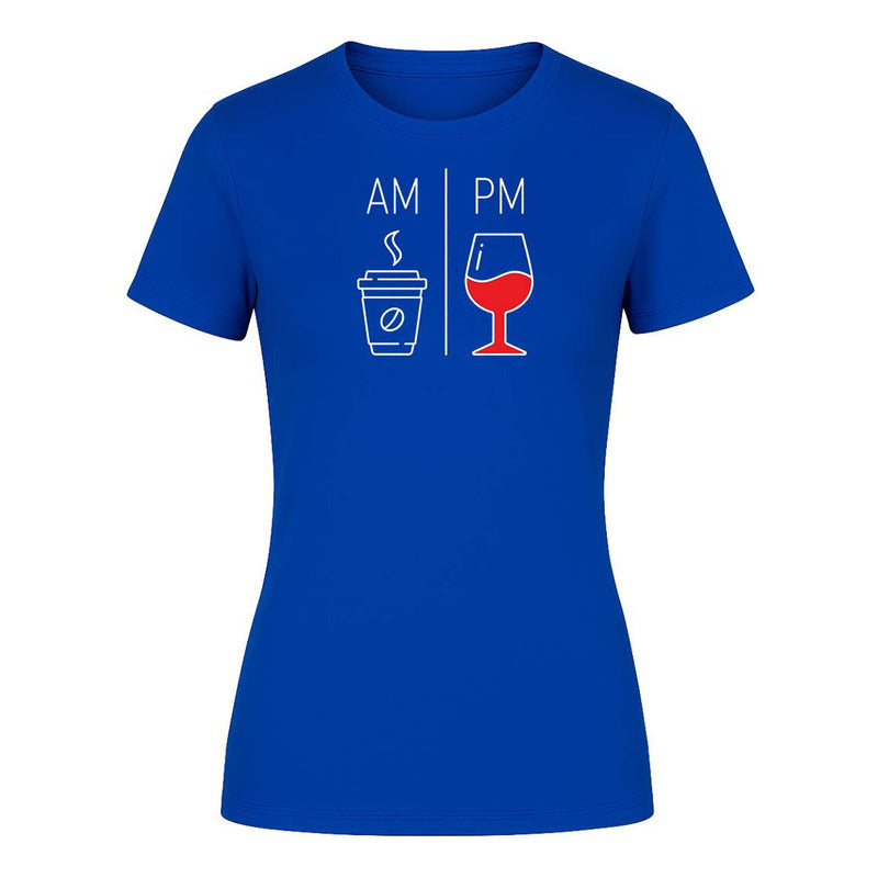 Playera "AM/PM Café y Vino" - Dama