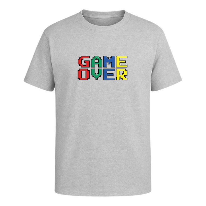 Playera Gamer "Game Over" Retro - Infantil