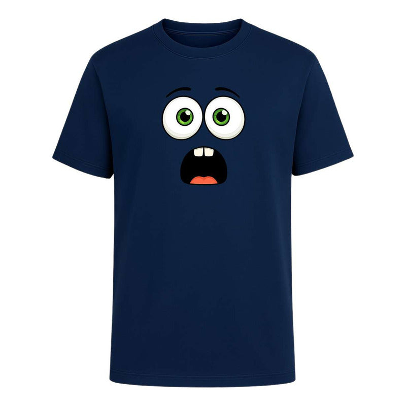 Playera "Cara Sorpresa" Divertida - Hombre