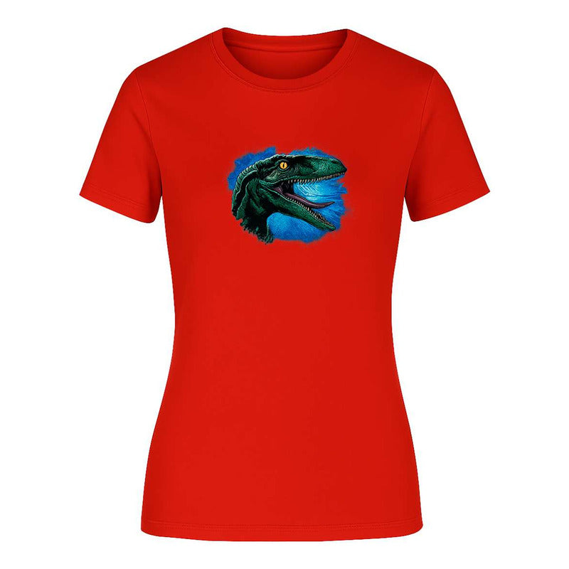 Playera "Velociraptor Realista" Geek - Dama