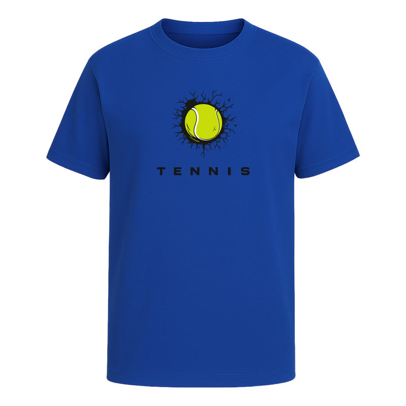 Playera "Tenis Pelota Impactando" - Hombre