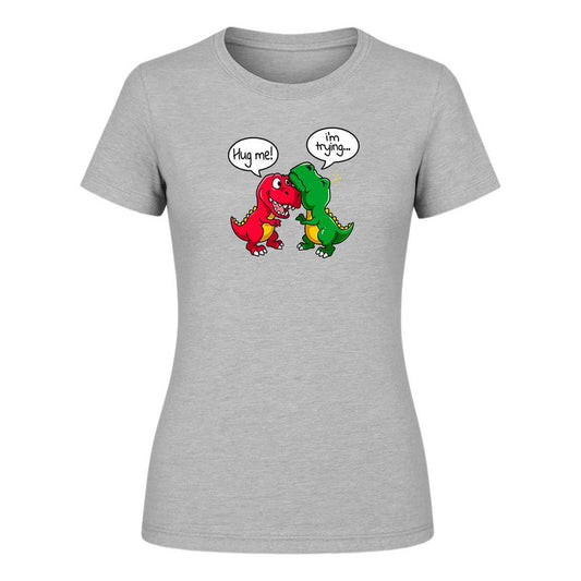 Playera "Dinosaurios Hug Me!" - Dama