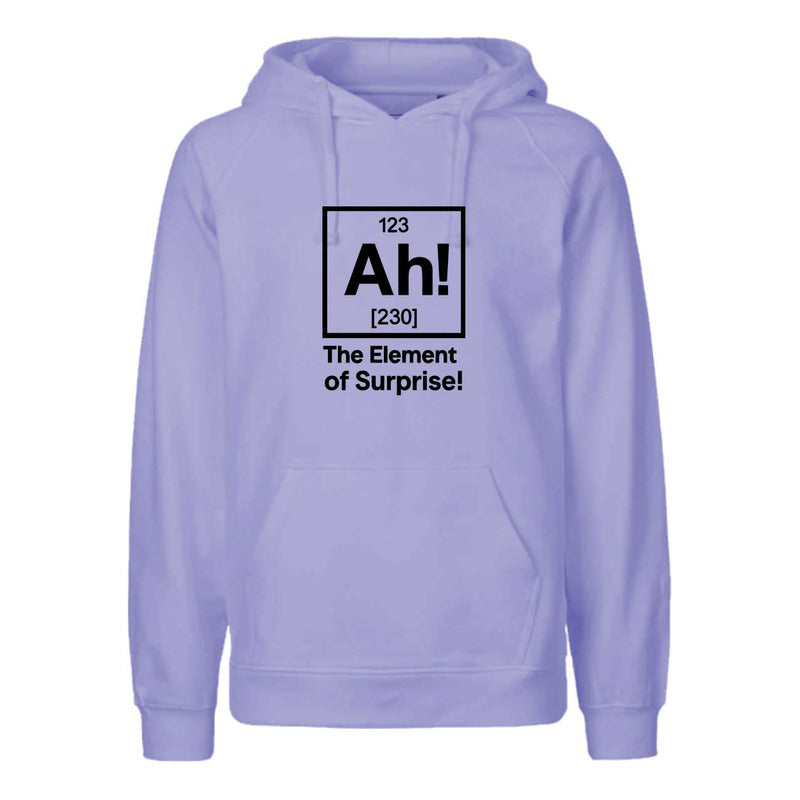 Sudadera Ah! Element Of Surprise Diseño Geek Nerd Divertido