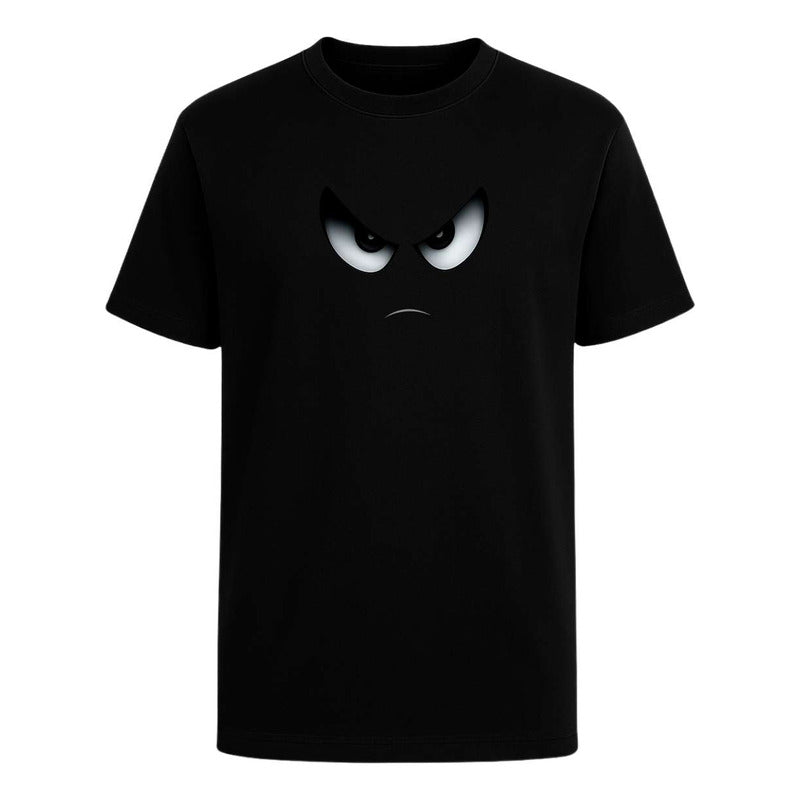 Playera "Cara Enojada" Ojos Enfadados - Hombre