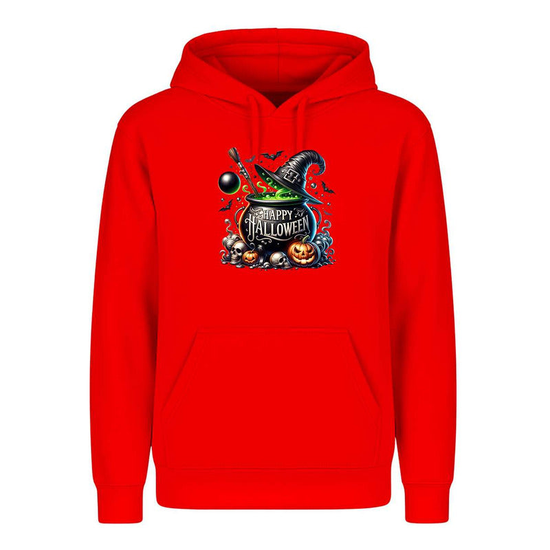 Sudadera Happy Halloween Caldero Bruja Calabaza Infantil