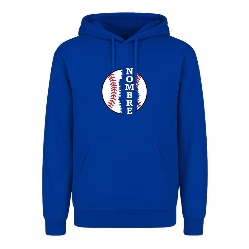 Sudadera Baseball Personalizada Con Nombre Infantil Regalo