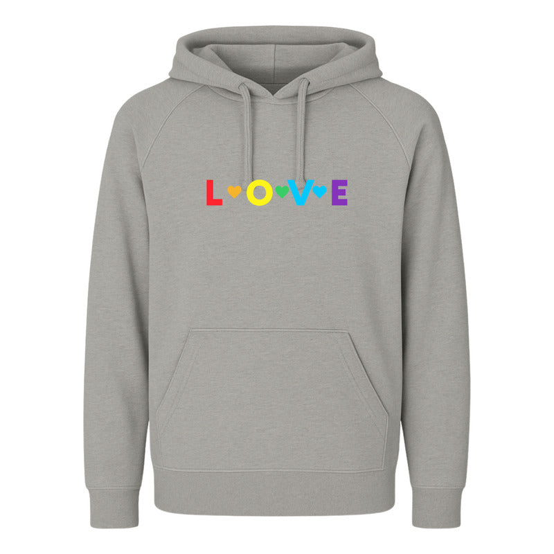 Sudadera Love Arcoíris Orgullo Lgbt Gay Pride Unisex