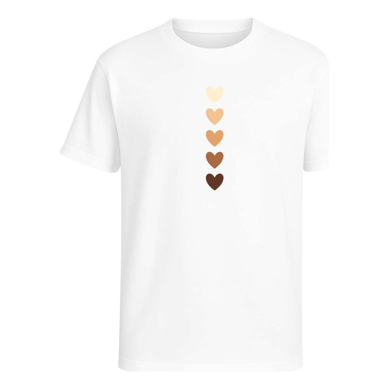 Playera "Corazones Inclusión e Igualdad" - Infantil