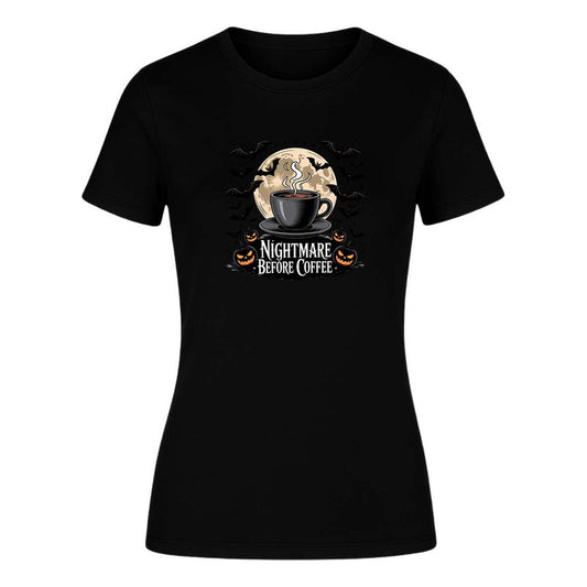 Playera "Nightmare Before Coffee" - Dama
