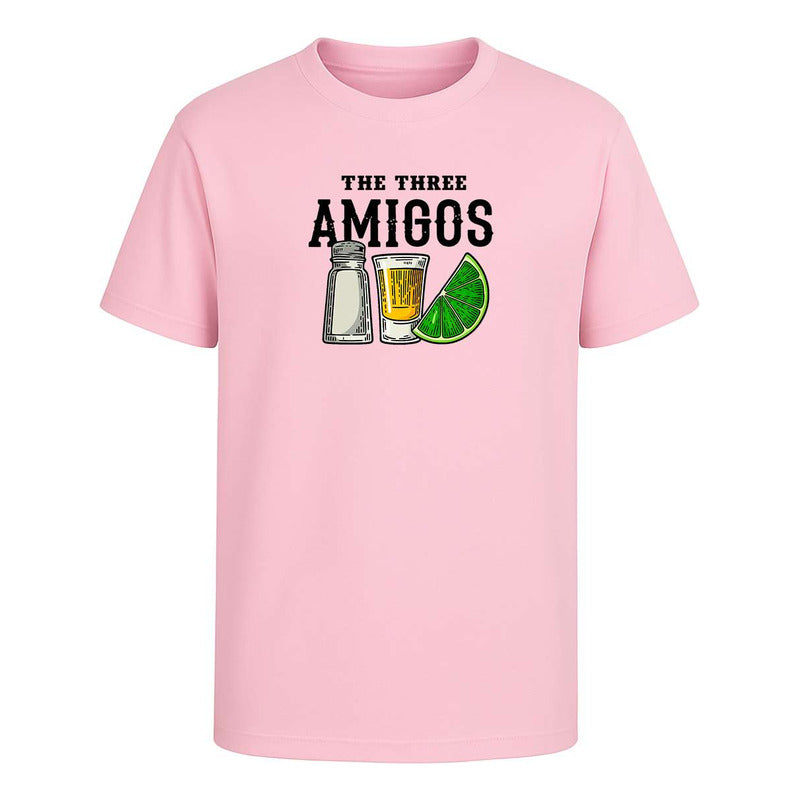 Playera The Three Amigos Tequila Sal Y Limón Fiesta Infantil