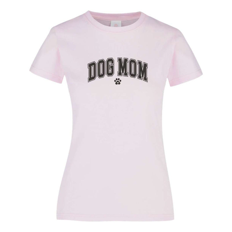 Playera "Dog Mom" Frase - Dama
