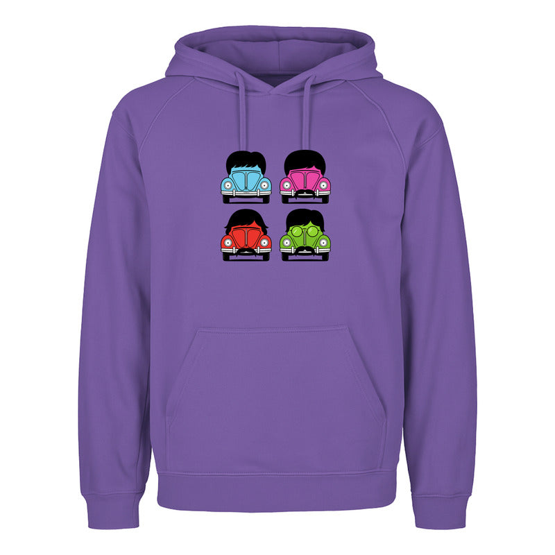 Sudadera Beatles Vochos Diseño Retro Rock Vintage Unisex