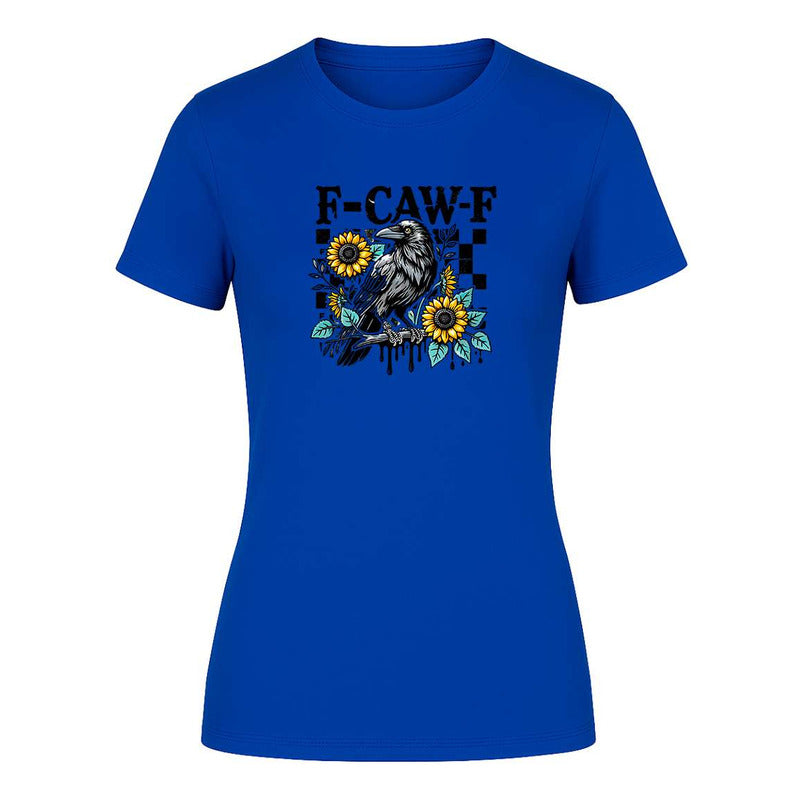 Playera "F-caw-f" Cuervo - Dama