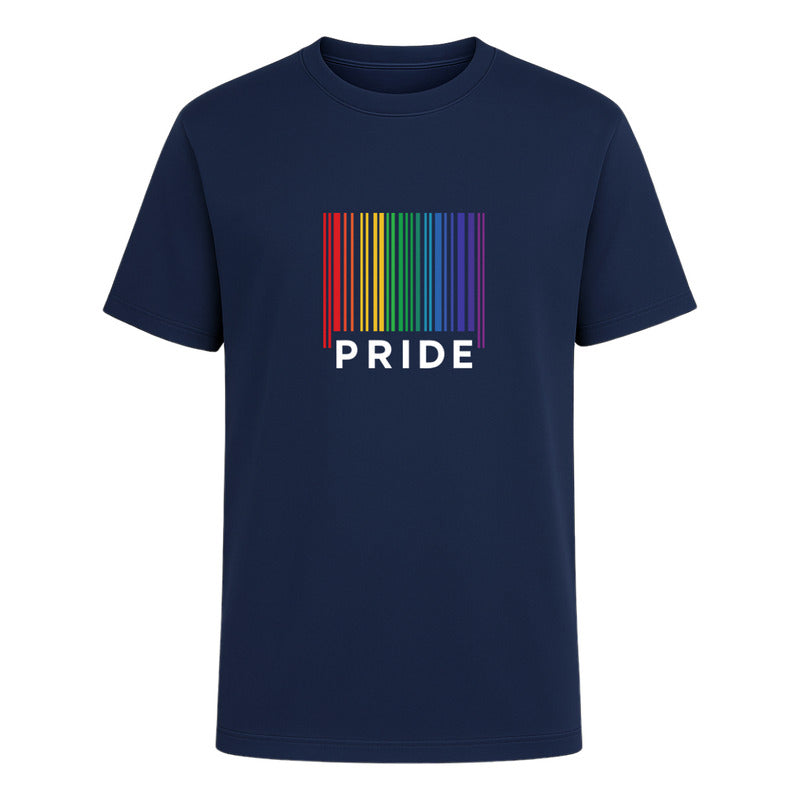 Playera "Código de Barras" Pride LGBT+ - Unisex
