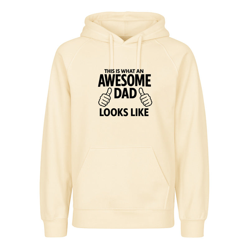Sudadera Para Papá Awesome Dad Diseño Divertido Unisex