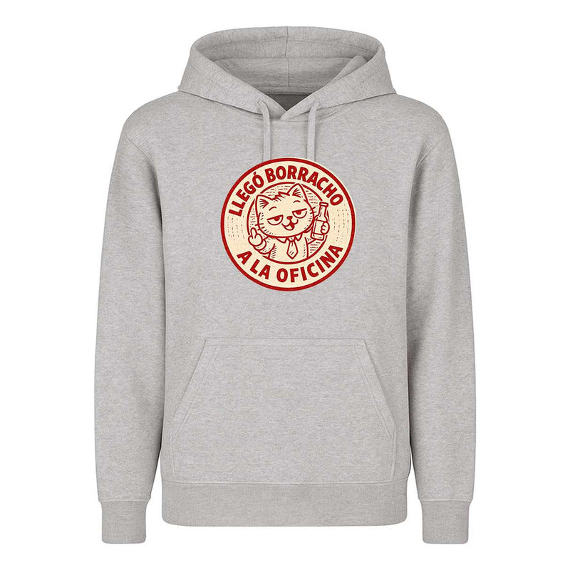 Sudadera Llegó Borracho A La Oficina Frase Broma Meme Unisex