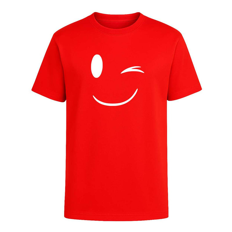 Playera Emoji Guiñando Ojo - Infantil