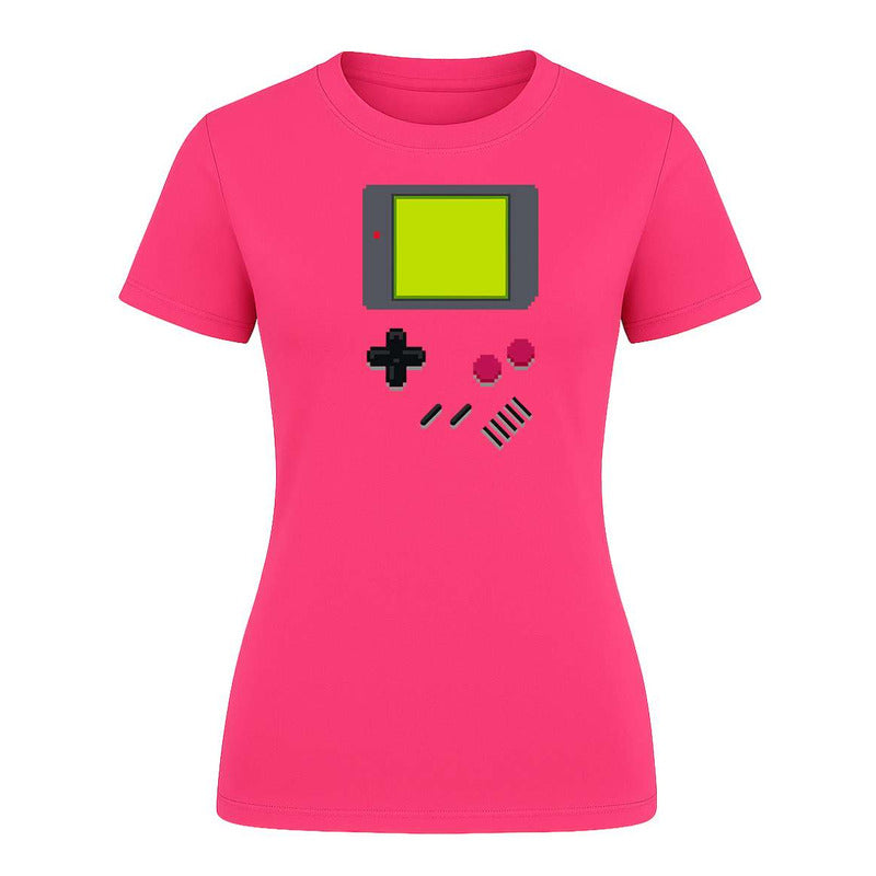 Playera "Consola Retro" Pixel 8 Bit - Dama