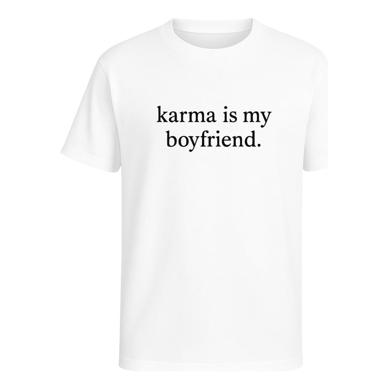 Playera "Karma Is My Boyfriend" Taylor Swift - Unisex