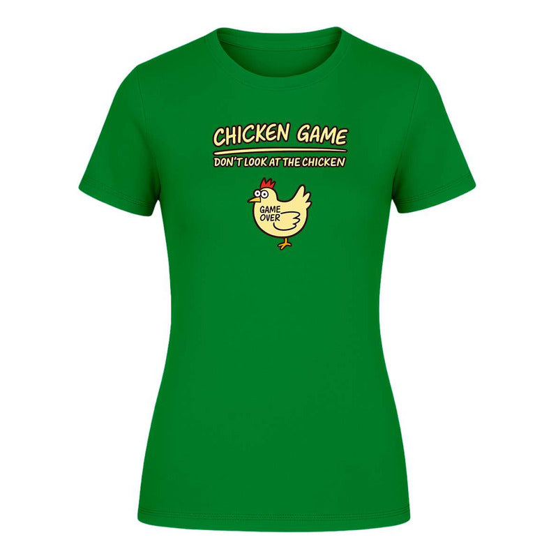 Playera "Chicken Game" Pollo Game Over - Dama