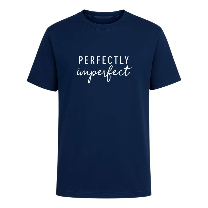 Playera Perfectly Imperfect Frase Positiva Autoestima Unisex