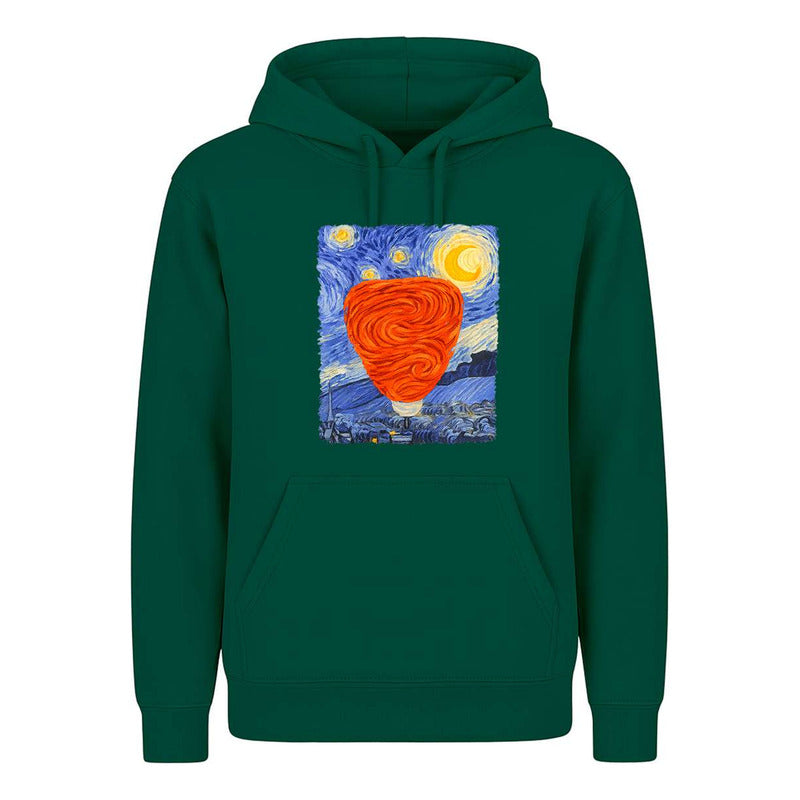 Sudadera Noche Estrellada Trompo Pastor Meme México Unisex