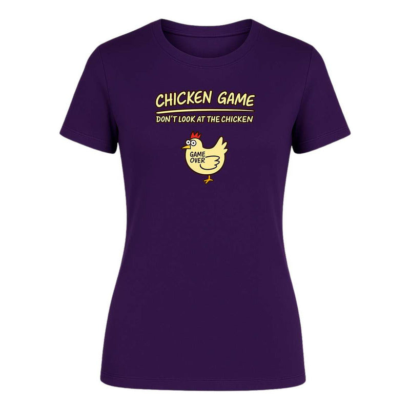 Playera "Chicken Game" Pollo Game Over - Dama