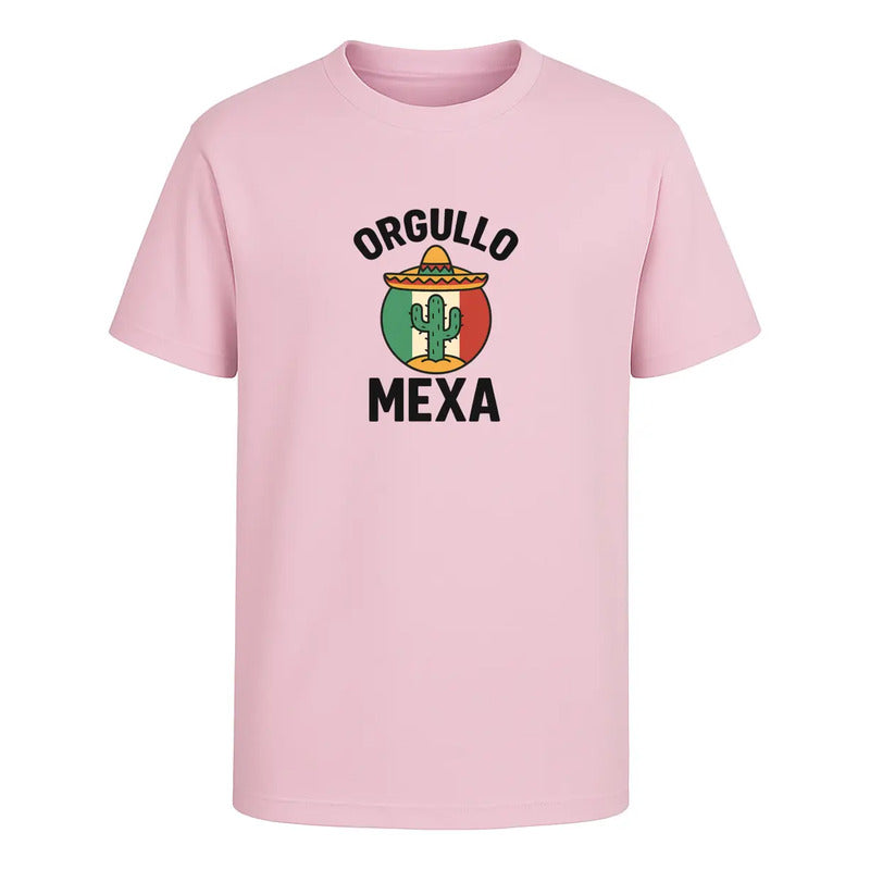Playera Orgullo Mexa Diseño Mexicano Hombre Divertida