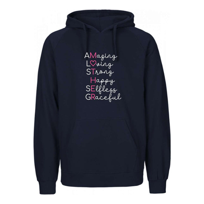 Sudadera Mother Acróstico Mamá Regalo Día De Las Madres