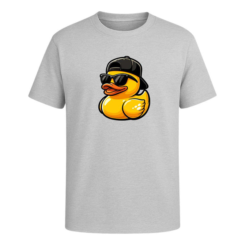 Playera infantil KreaLab Pato Cool con gafas y gorra urbana, ropa divertida y moderna para niños.