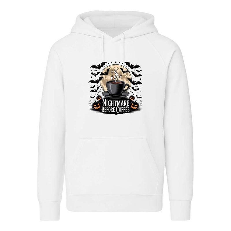 Sudadera Nightmare Before Coffee Unisex Halloween Jack Café