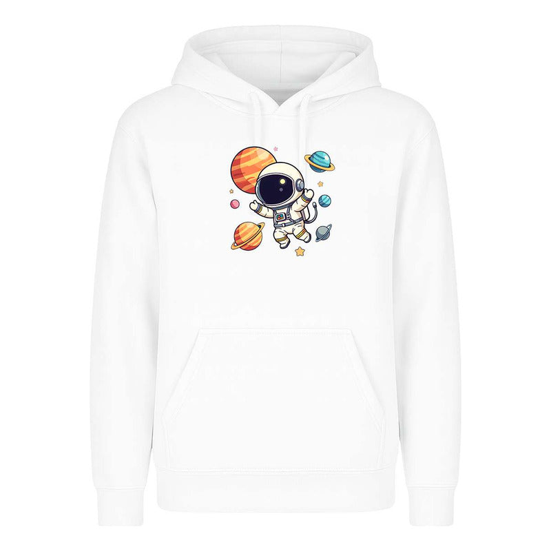 Sudadera Astronauta Kawaii Ciencia Planetas Espacio Unisex
