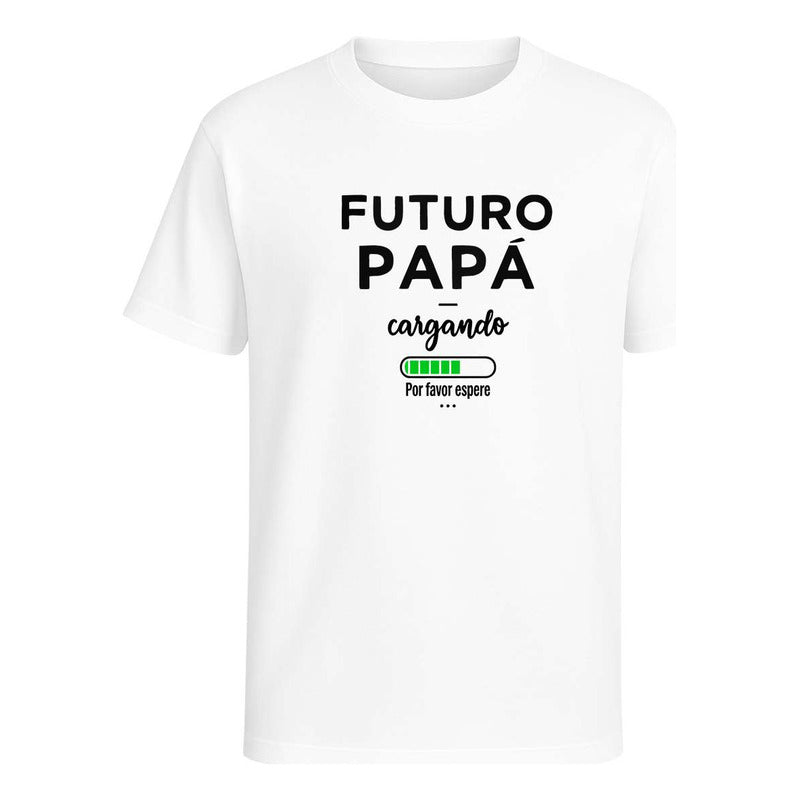 Playera Futuro Papá Cargando Anuncio De Embarazo Regalo