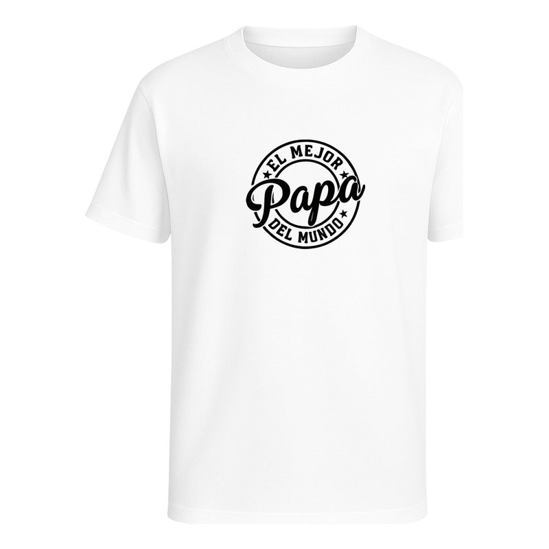 Playera "El Mejor Papá Del Mundo" - Hombre