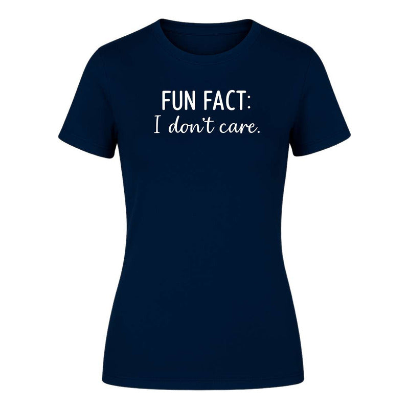 Playera "Fun Fact I Don't Care" - Dama