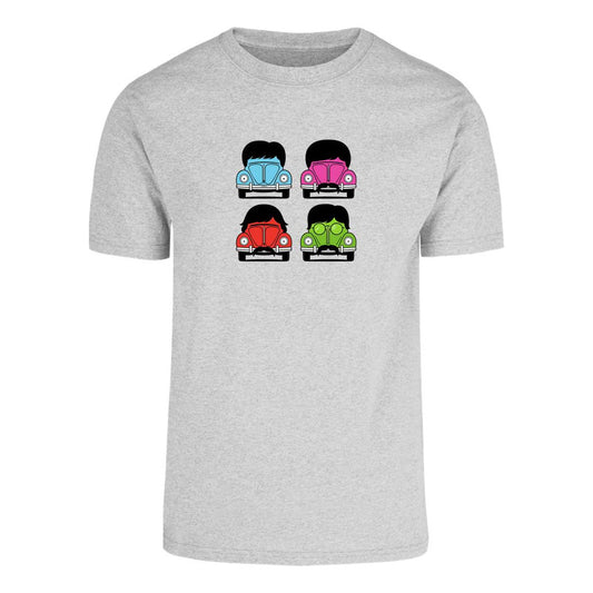 Playera "The Beatles" con Vochos Retro - Hombre