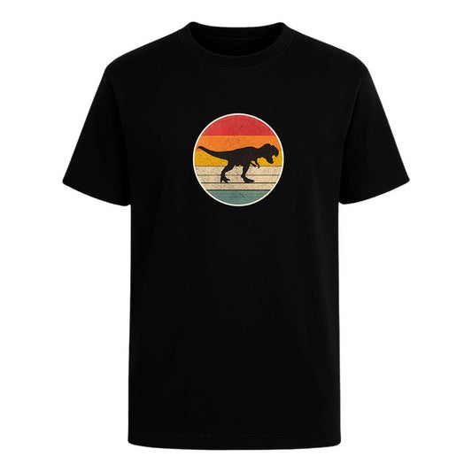 Playera Dinosaurio Retro Silueta Vintage Para Fans Unisex