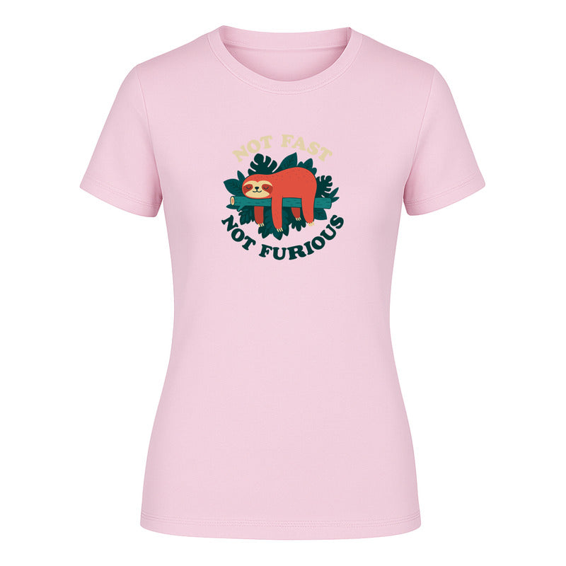 Playera "Not Fast Not Furious" Oso Perezoso - Dama
