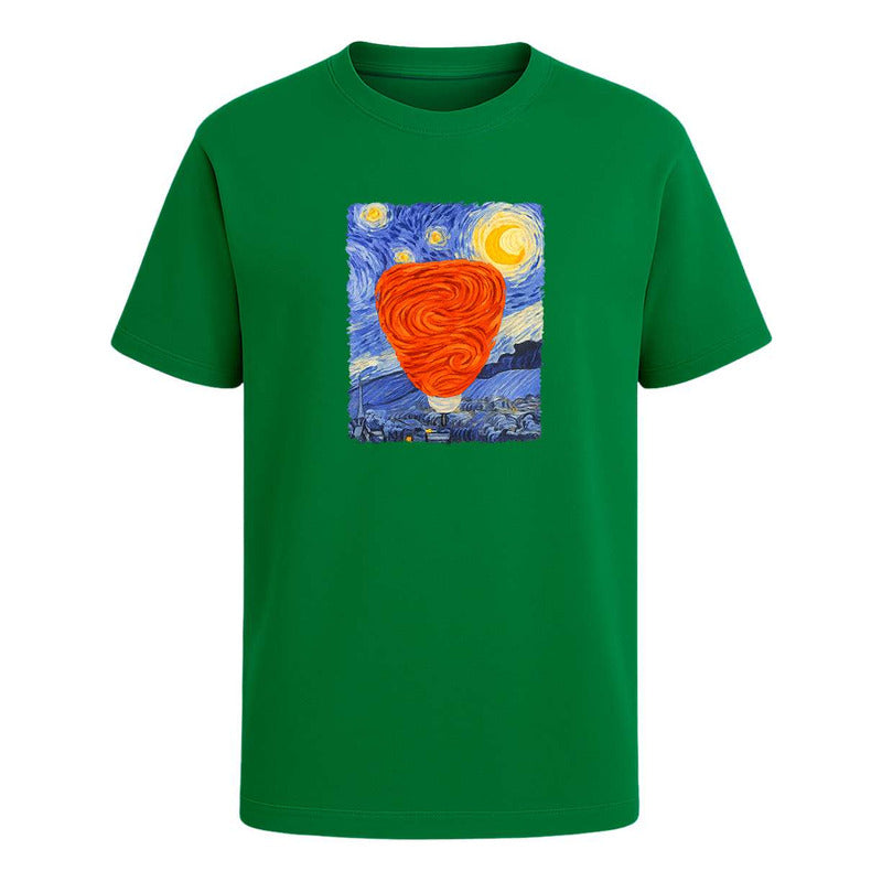 Playera "Noche Estrellada Trompo de Pastor" - Infantil