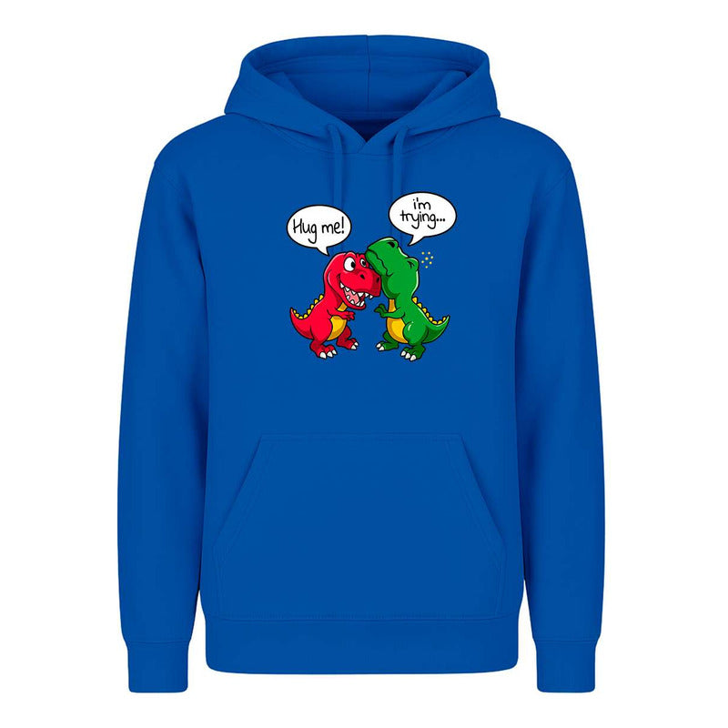 Sudadera Dinosaurios Hug Me! Divertida Humor Regalo Unisex