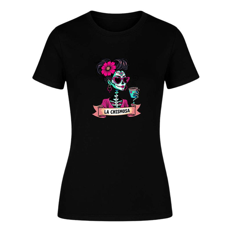 Playera "La Chismosa" Catrina Mexicana - Dama