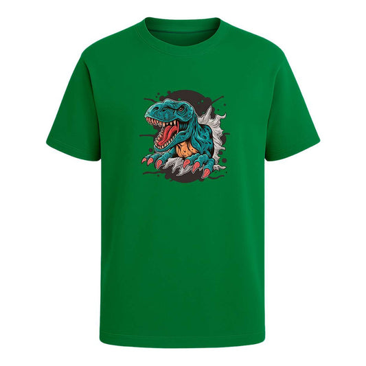Playera "T-rex Rasgando Pared" - Infantil