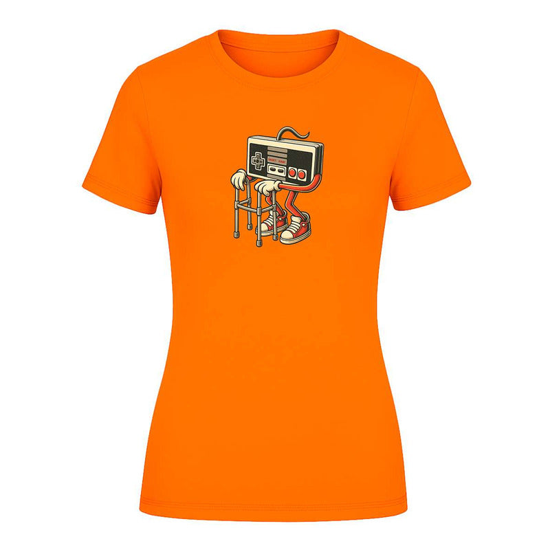 Playera "Gamer Vintage" Control Clásico - Dama