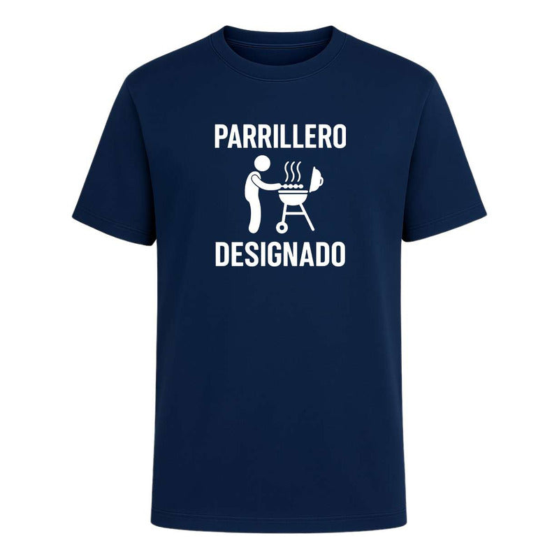 Playera Parrillero Designado Rey De La Parrilla Bbq Infantil